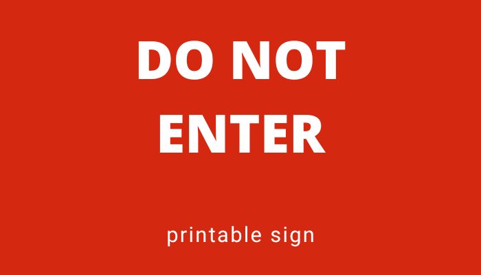 do not enter featured image