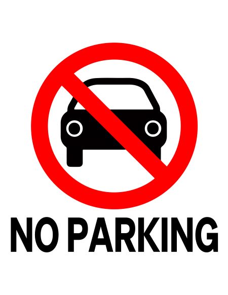 no parking sign preview